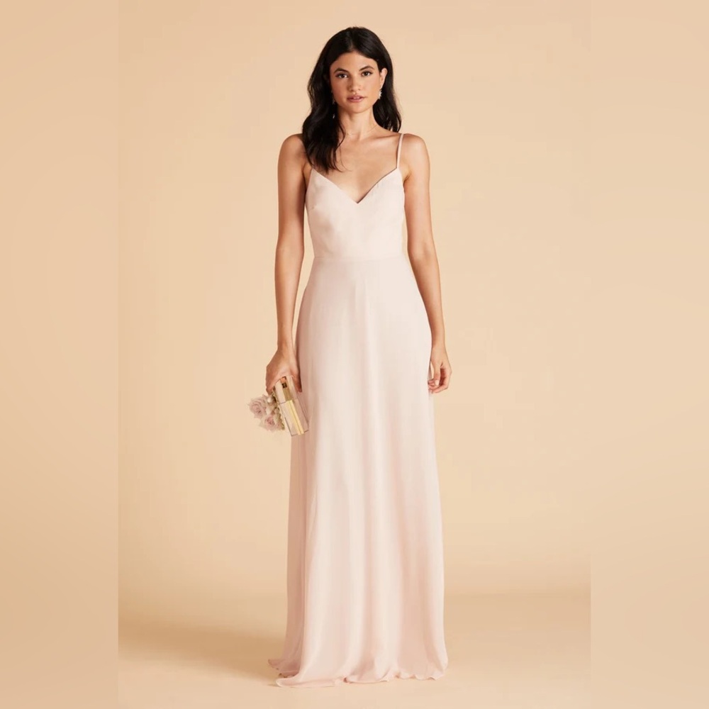 Birdy Grey Devin Convertible Dress Pale Blush Pink Size Small